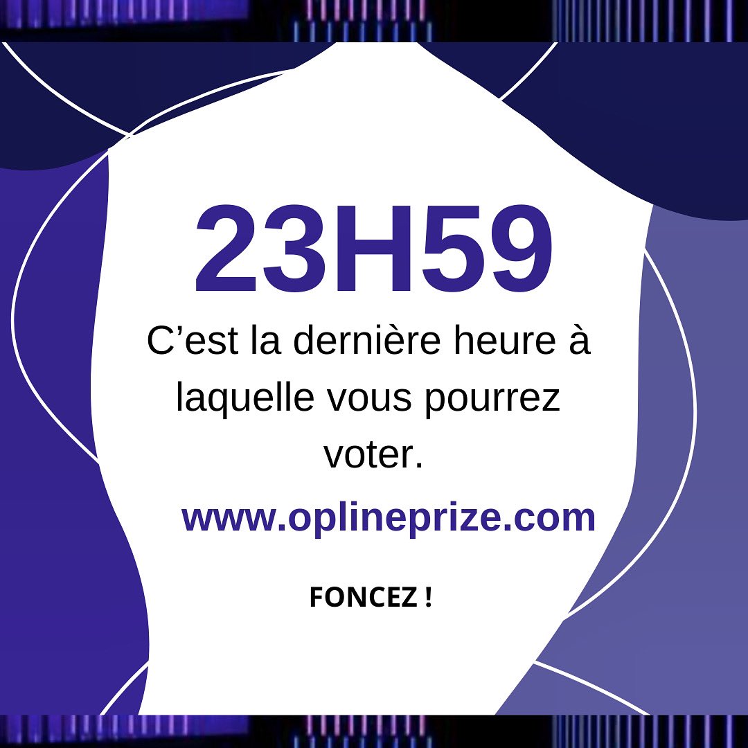 oplineprize's tweet photo. Après cela n’oubliez pas de nous rejoindre pour la soirée de remise de prix qui aura lieu à la mairie du 17e arrondissement de Paris à 19h. 

Bonne chance à nos nominés et que les meilleurs gagnent ! 

#OPLINEPRIZE #OPLINEPRIZE2022 #OP22 #Art #ContemporaryArt #DigitalArt https://t.co/7ajEHnRV49