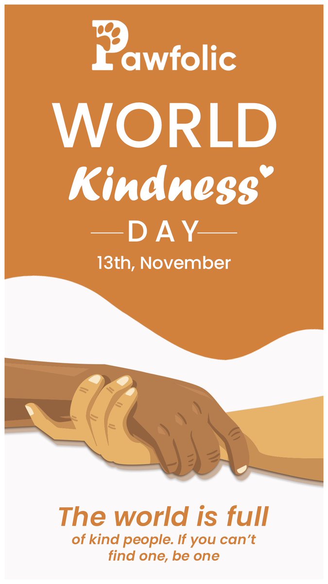 Pawfolic1's tweet photo. Show some kindness to everyone❤️

#WorldKindnessDay #pawfolic https://t.co/WaHB4ZuPny
