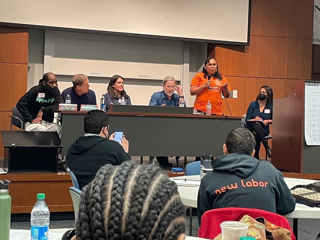 NewLabor's tweet photo. Presente! @TempEmployees and @N__LAN national convention of groups fighting for temp worker justice! https://t.co/o689hiSaso