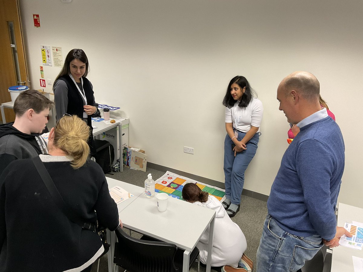 ChrysNgwa's tweet photo. Delighted to have the Ross’ join us @CorkScience. We think they enjoyed our our #Cubetto demo, which is a robot that will teach your child the basics of computer programming through adventure and hands on play. @scienceirel #BelieveinScience #InsightEngage https://t.co/xXZY5z6pCi