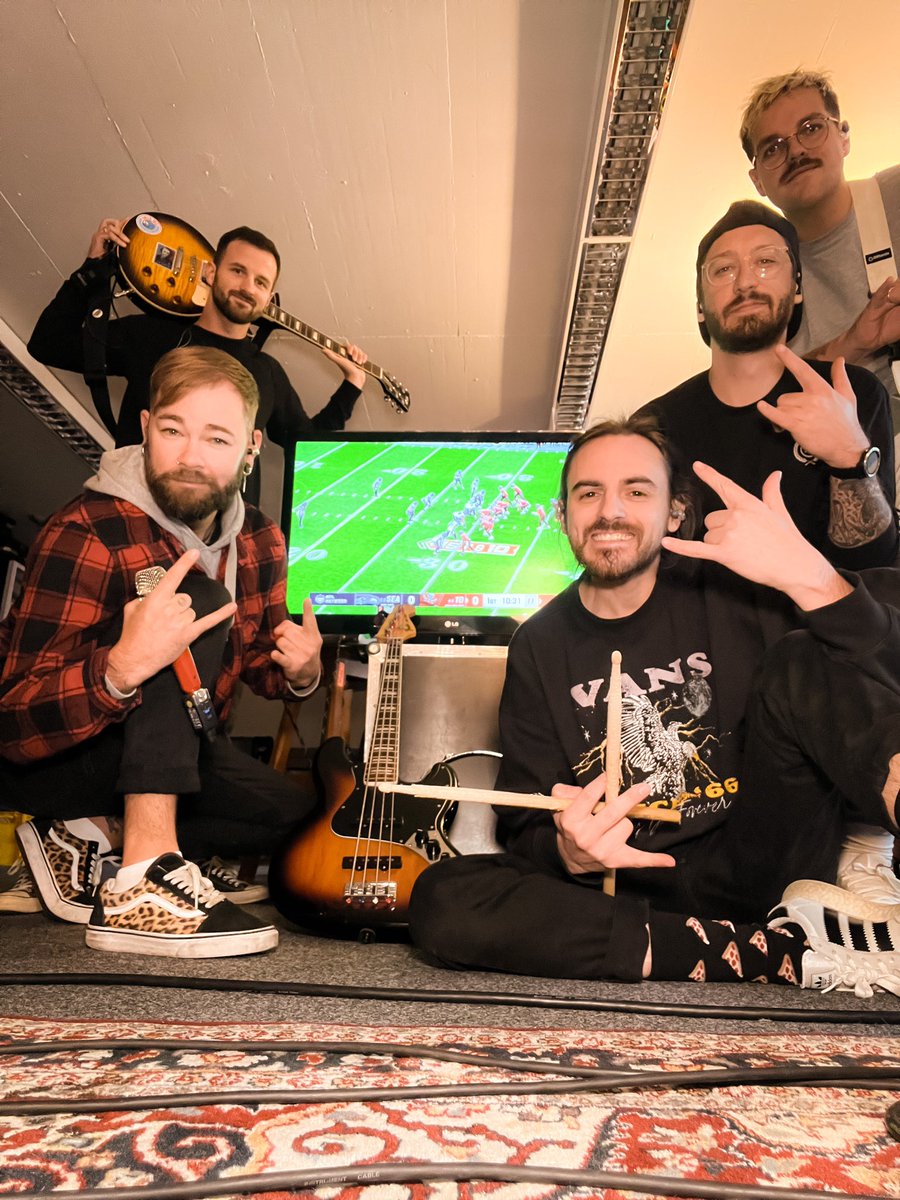 Bandprobe + Football, kein Thema #ranNFL #FOOTBALL #ran