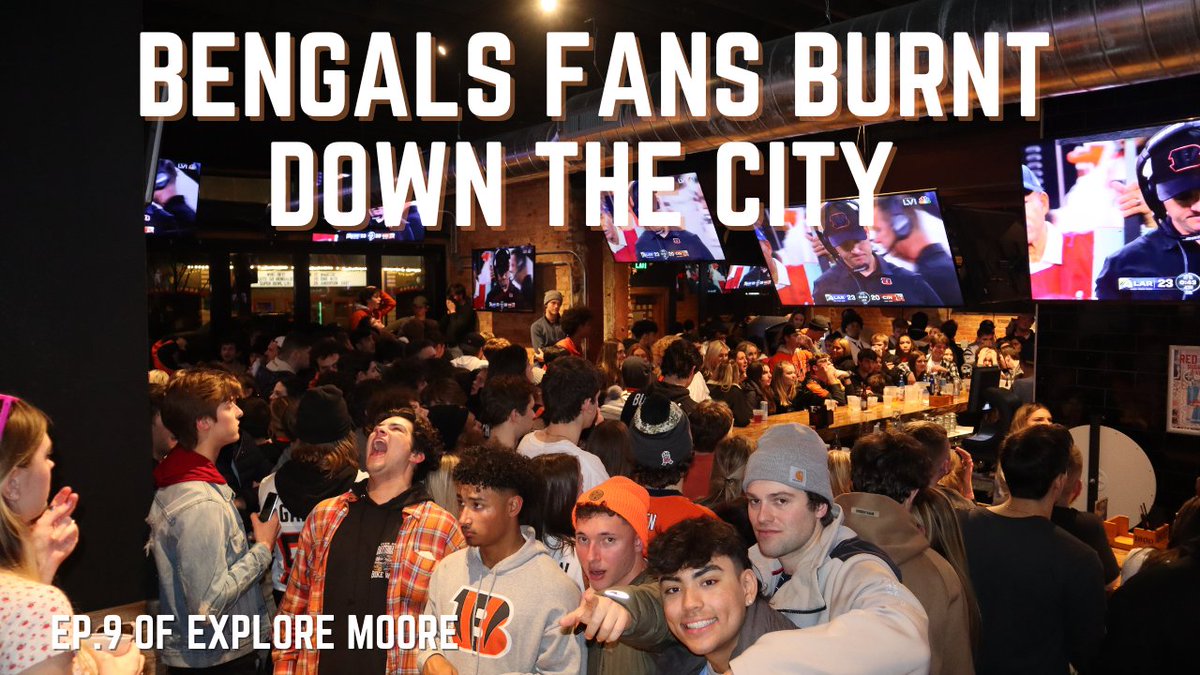 joshua_moore2's tweet photo. https://t.co/G8NvSVQBL3

What's up family! In EP.9 of EXPLORE MOORE you get to experience SuperBowl Sunday in the beautiful city of Cincinnati (aka Clifton).

Be sure to give it a thumbs up and hit subscribe! Tap in! https://t.co/FSmqh3tVIS