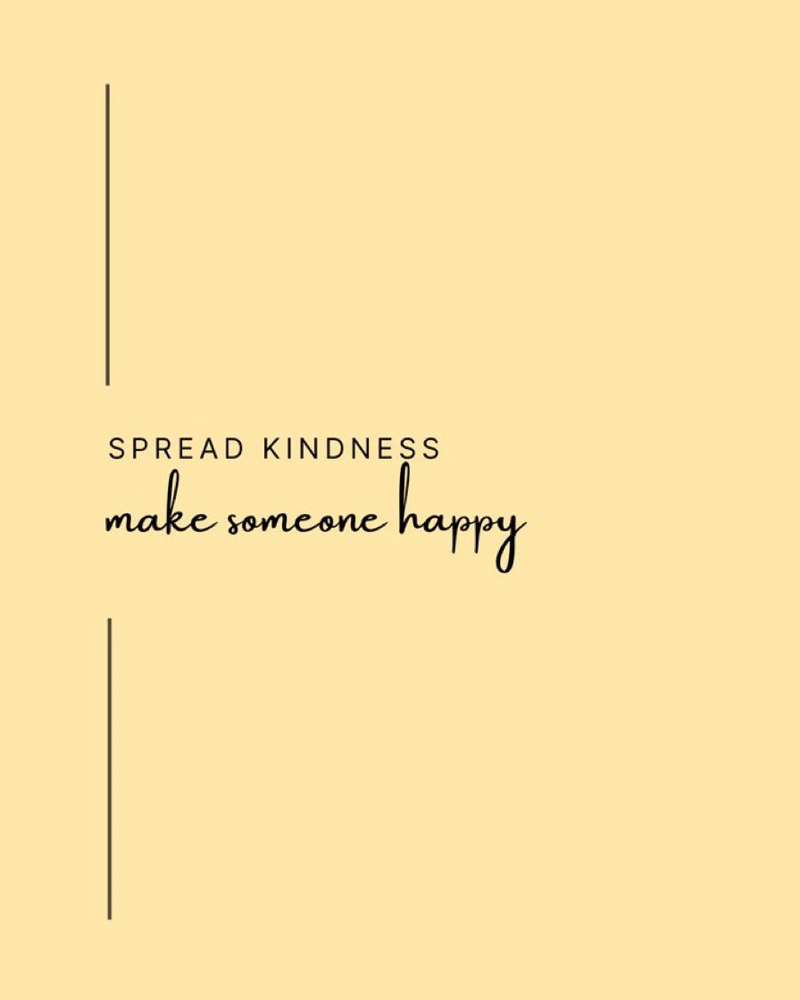 Bring a smile to someone’s face. Happy World Kindness Day! 💛