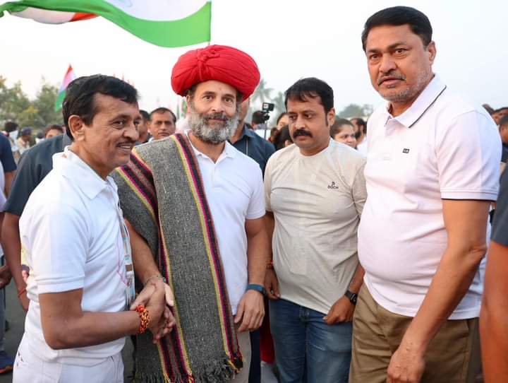 Milindchitte5's tweet photo. *भारत जोडो यात्रा* नांदेड https://t.co/4HTuuoBZeB