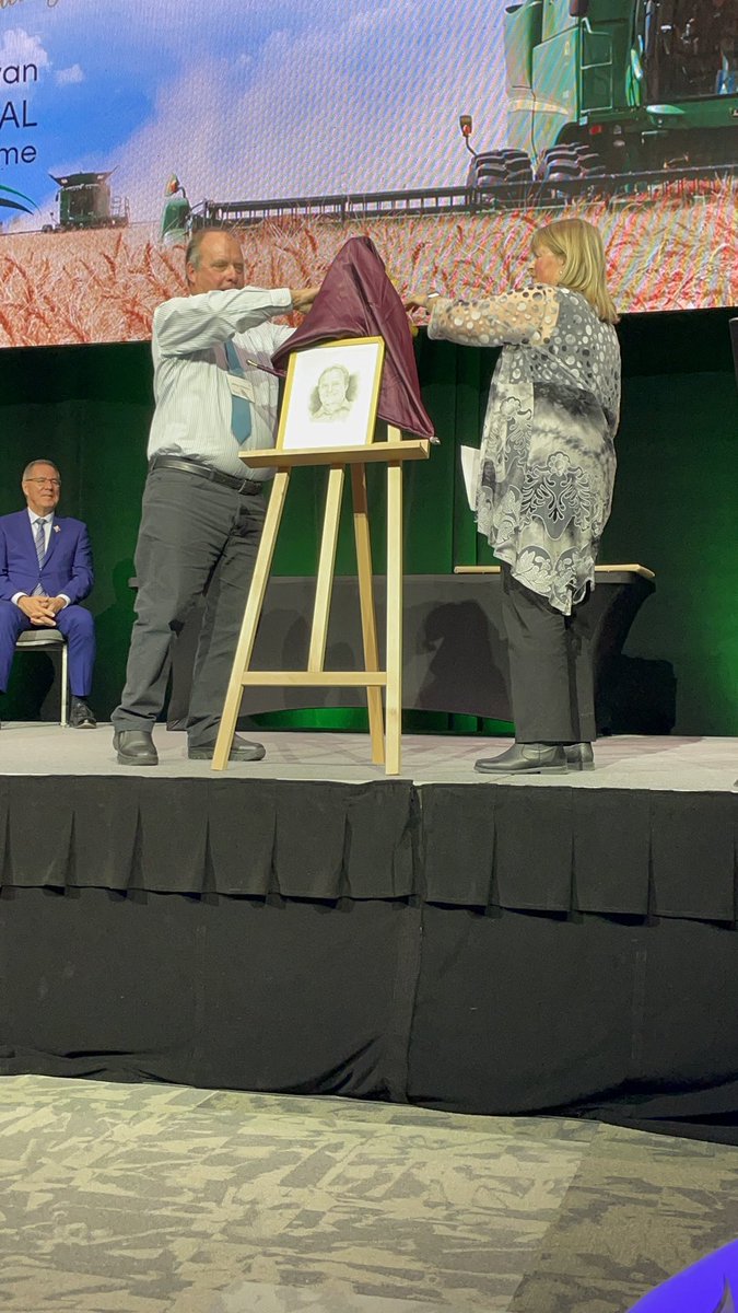 I don’t usually post on Twitter but this deserved a post- congrats to Jeff Schoenau on his induction into the Saskatchewan Agriculture Hall of Fame! We are so proud of you and all you have accomplished