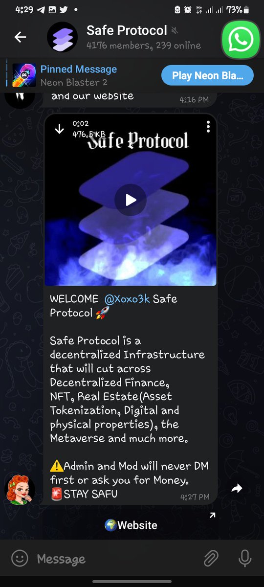 _xoxo3k's tweet photo. @CryptoDefiLord @Safeprotocols Let's go 🚀🚀 @OladimejiAbimb1 @shally_black @chidinma2344
#Safeprotocol #Safehomes #SFPtoken https://t.co/RZClxJmqDp