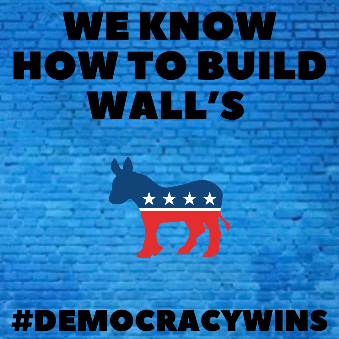 Hells_Bellz's tweet photo. @TeamPelosi Unlike #LoserTrump & #GOPQ
#Democrats know how to build Wall’s & Stop the Now #Far-RightGOP from Destroying Democracy!
#BlueWall
#DemocratsDeliver
#DemocratSenate https://t.co/1gxLBmTT2U