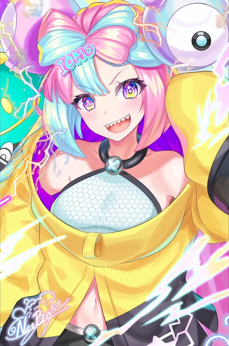 Iono

#ポケモンSV 
#Iono 
#ナンジャモ
#PokemonScarletViolet 