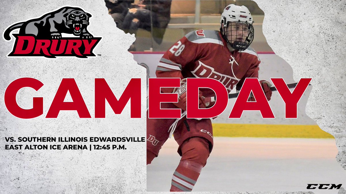 DU_IceHockey's tweet photo. It’s GAMEDAY! Game 2 of the weekend series at SIUE this afternoon.

🏒: at @SIUE_Hockey 
🏟: East Alton Ice Arena
📍: East Alton, IL
🕛: 1pm puck drop
📺: LiveBarn ($) https://t.co/ADPmynHufE