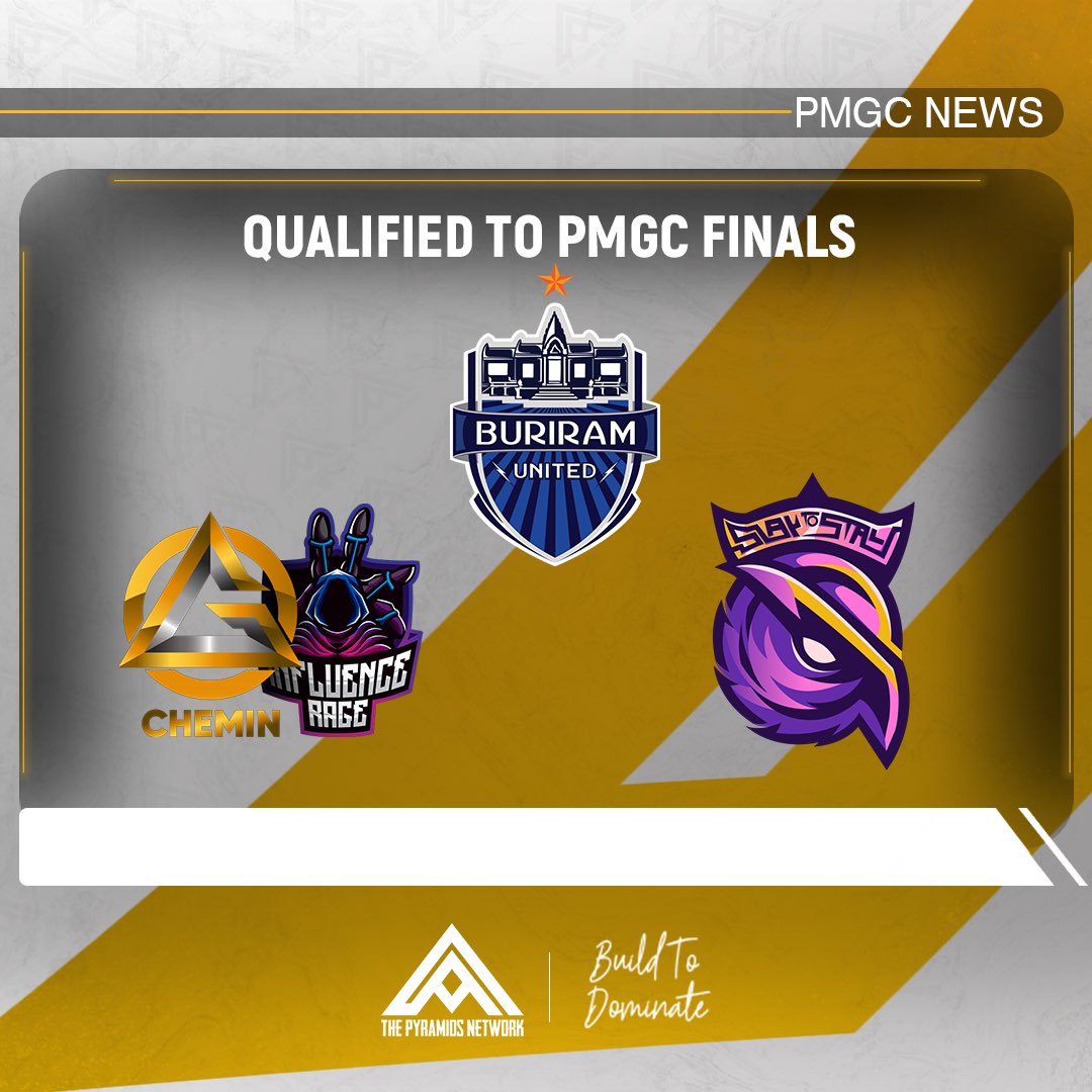 PyramidsNetwork's tweet image. RED GROUP QUALIFIED TEAMS TO PMGC 2022 FINALS , CONGRATS 🎉🎊

#pyramids_network #esports