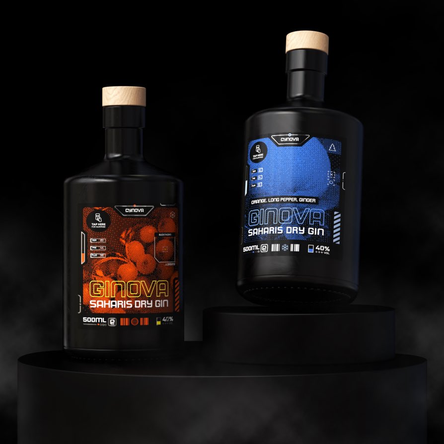 cynova__'s tweet photo. Premium CYNOVA Gin, launching December 2022. 🍸

One of the first companies in the world linking blockchain technology directly onto alcohol bottles... zoom in on the bottle label. 🍾

Stay tuned for more details on our partnership with @cupcakeprotocol 👀

CYNOVA x @AZURIS_STORE https://t.co/MFj8DyMf7P
