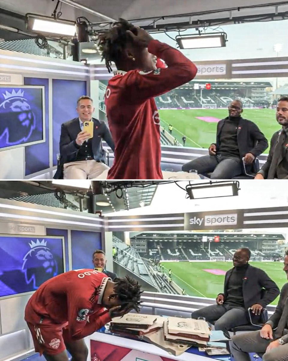 ESPNFC's tweet photo. Speed's reaction when he found out Ronaldo isn't in the squad again 💔 https://t.co/l6s9WncrJA