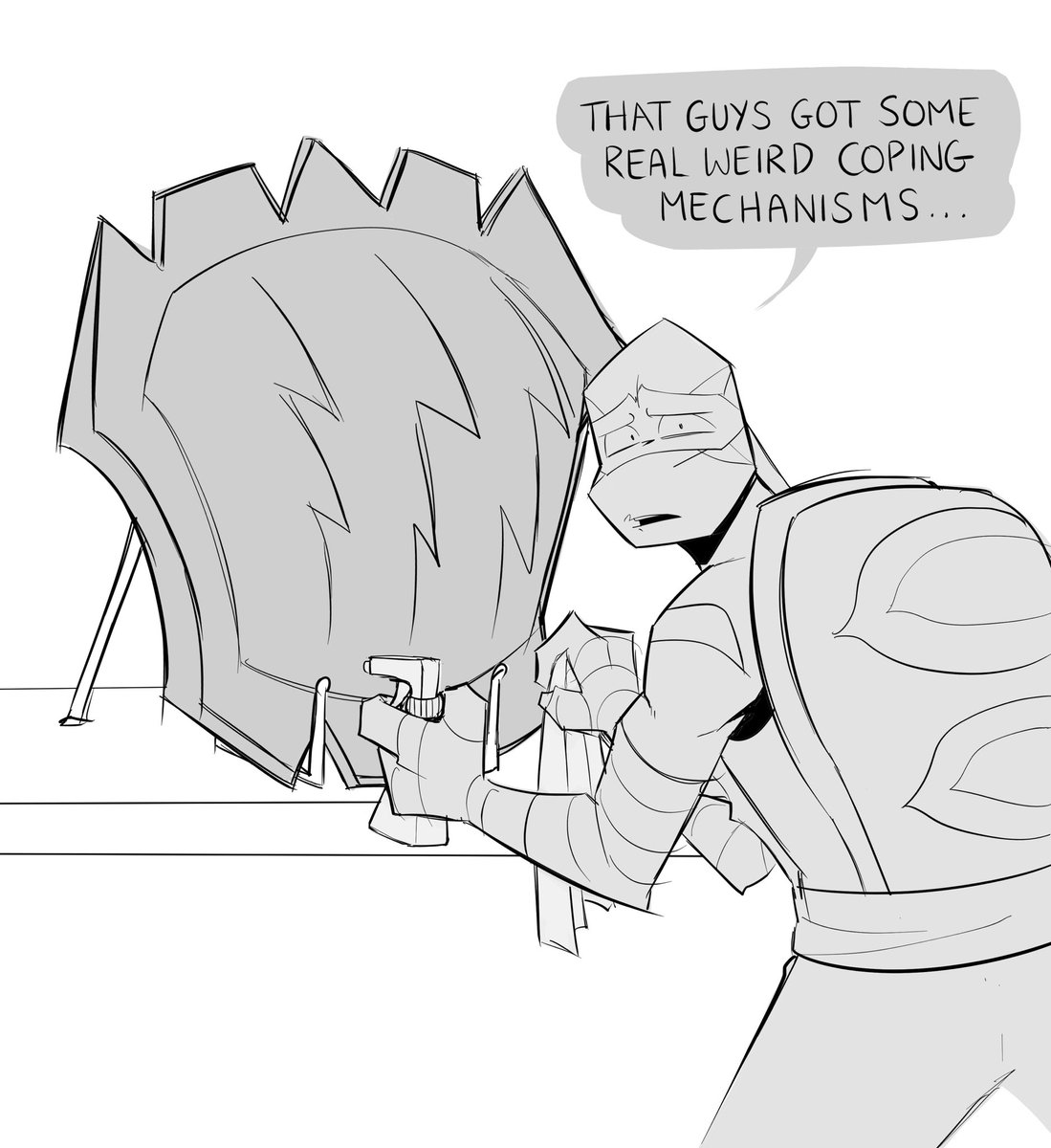 Kalzoni_'s tweet photo. The bros get judgey smh…😔

#rottmnt #SaveROTTMMT #RiseoftheTMNTmovie #RiseoftheTMNT https://t.co/6LjzLbGoHF