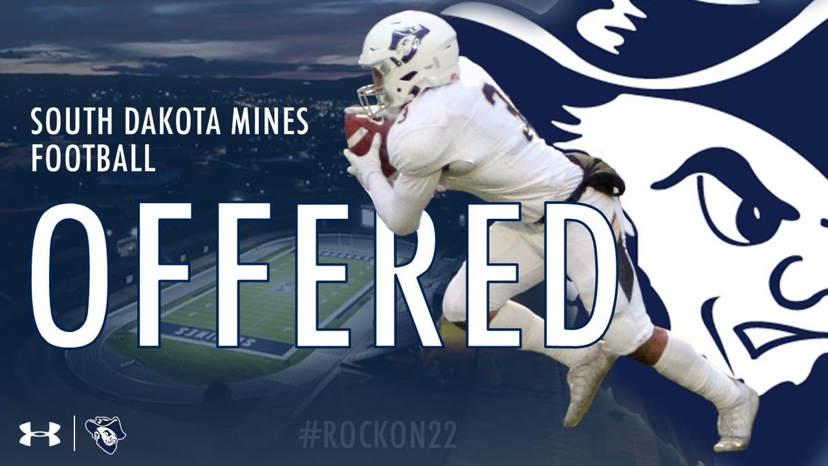 I am very excited to announce I have received on offer from South Dakota Mines. Cant wait to get out there soon. #LBU <a href="/HardrockerFB/">South Dakota Mines Football</a> <a href="/GHSWolvesFB/">Grandview Wolves Football</a> <a href="/SixZeroAcademy/">Coach Matt McChesney</a> <a href="/JoeSarro6/">Coach Sarro</a>