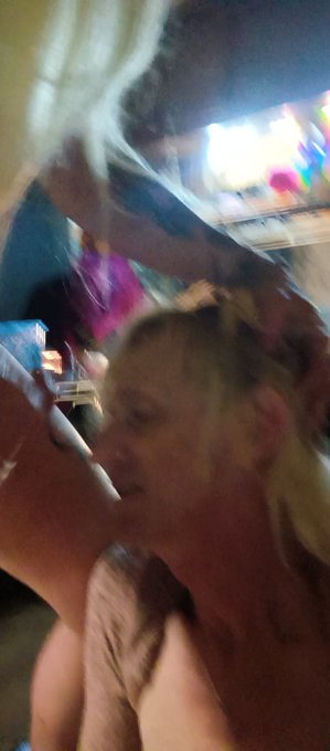 Being told...I'm going to breed you... The surprise was the facial and cum in my cute hair do... Off