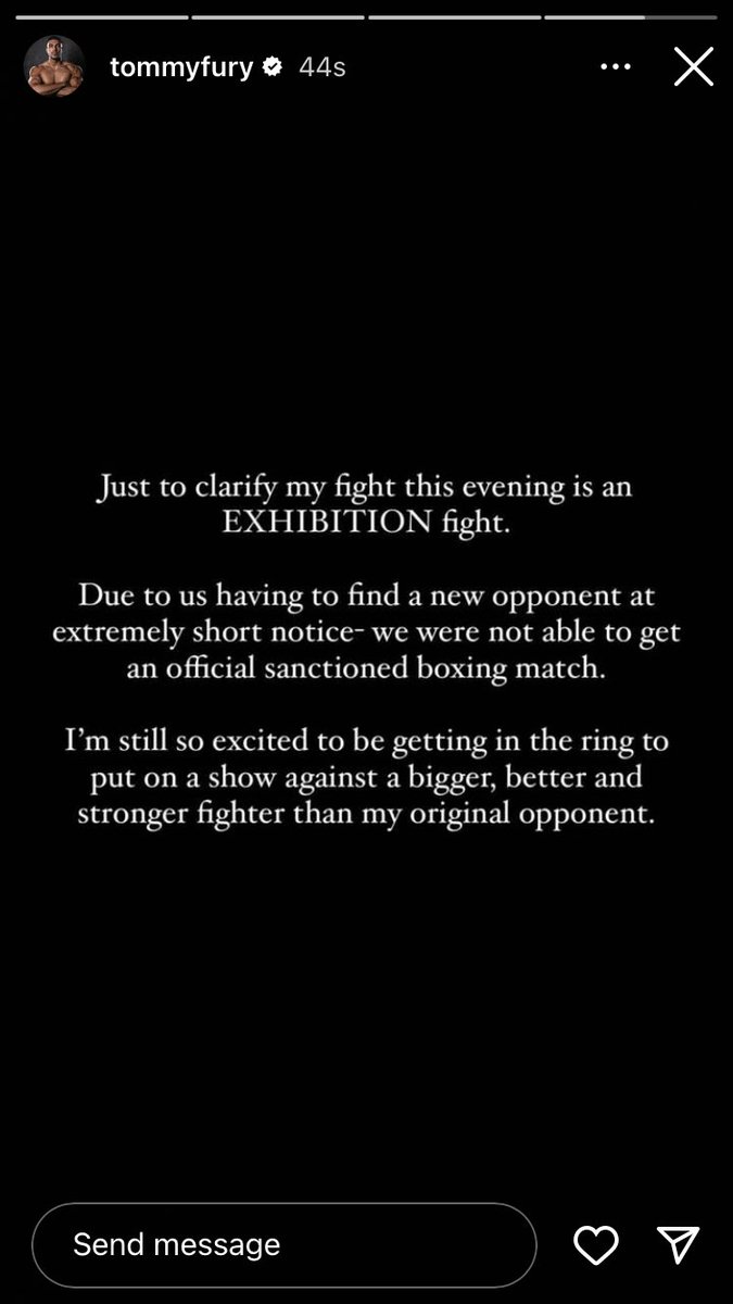 mightyjf_15's tweet photo. @GlobalTitansFS Only an Exhibition fight… https://t.co/lbhwdqrgEv