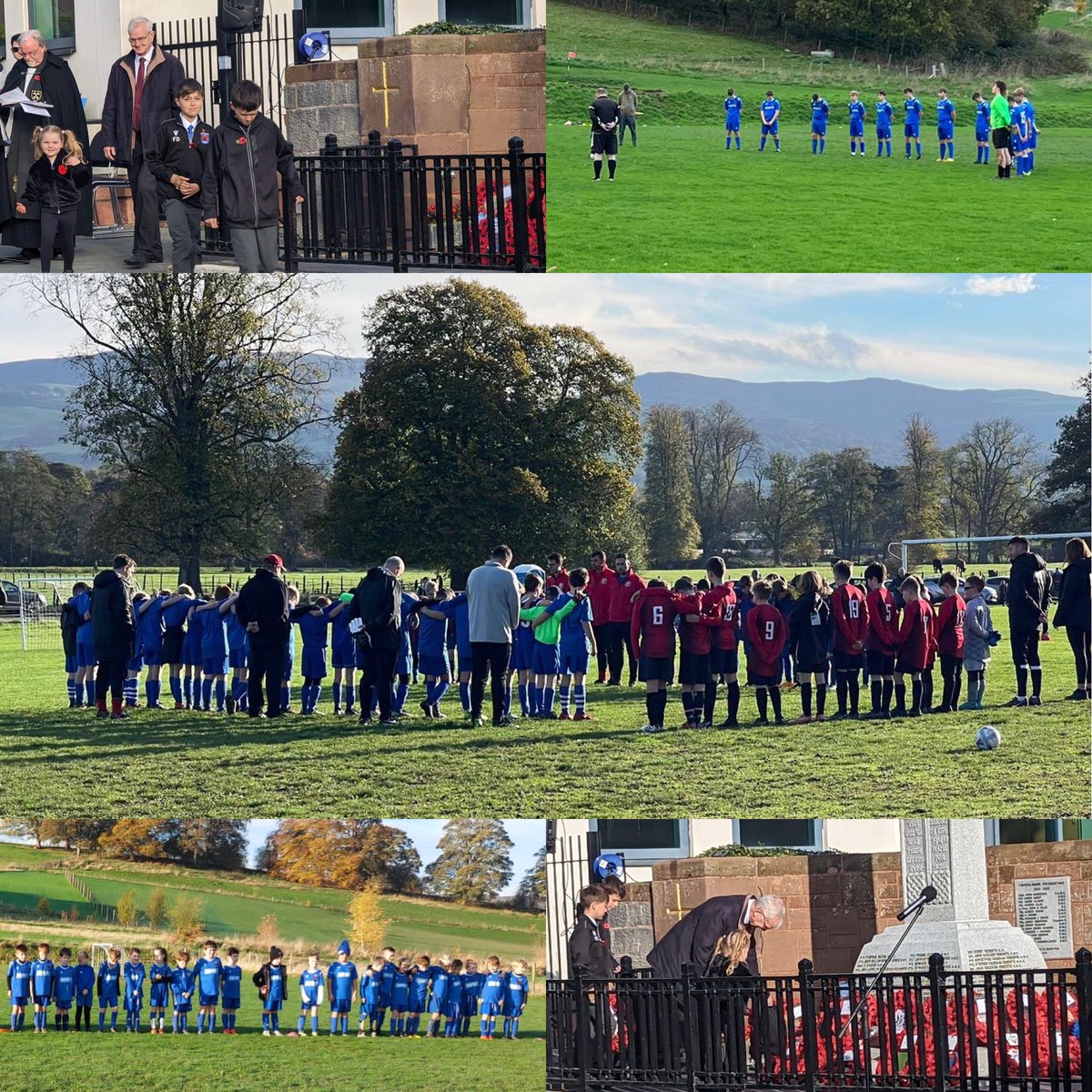 RuthinTownFC's tweet photo. At the going down of the sun &amp; in the morning, we will remember them. 

#RemembranceSunday #remembranceday2022 https://t.co/svuqCDz881