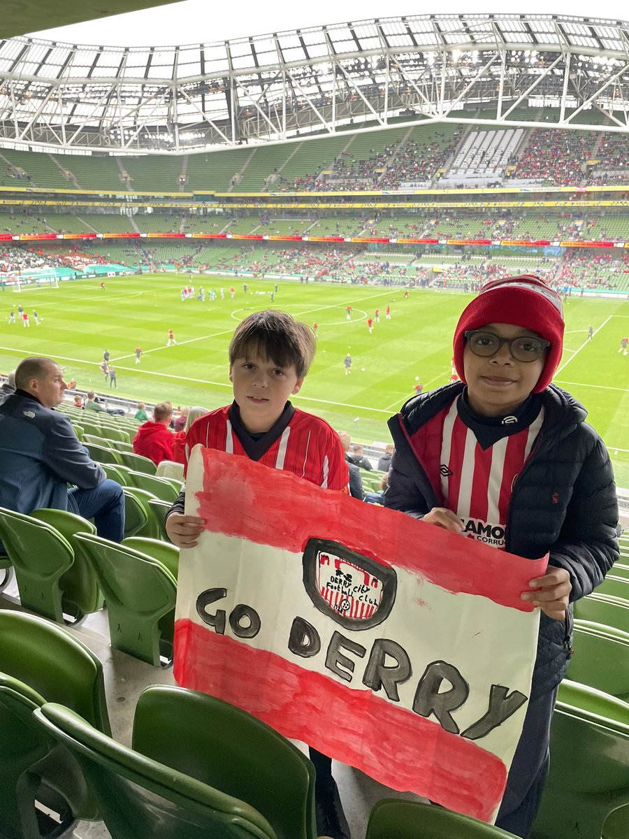 #FAICUP go Derry