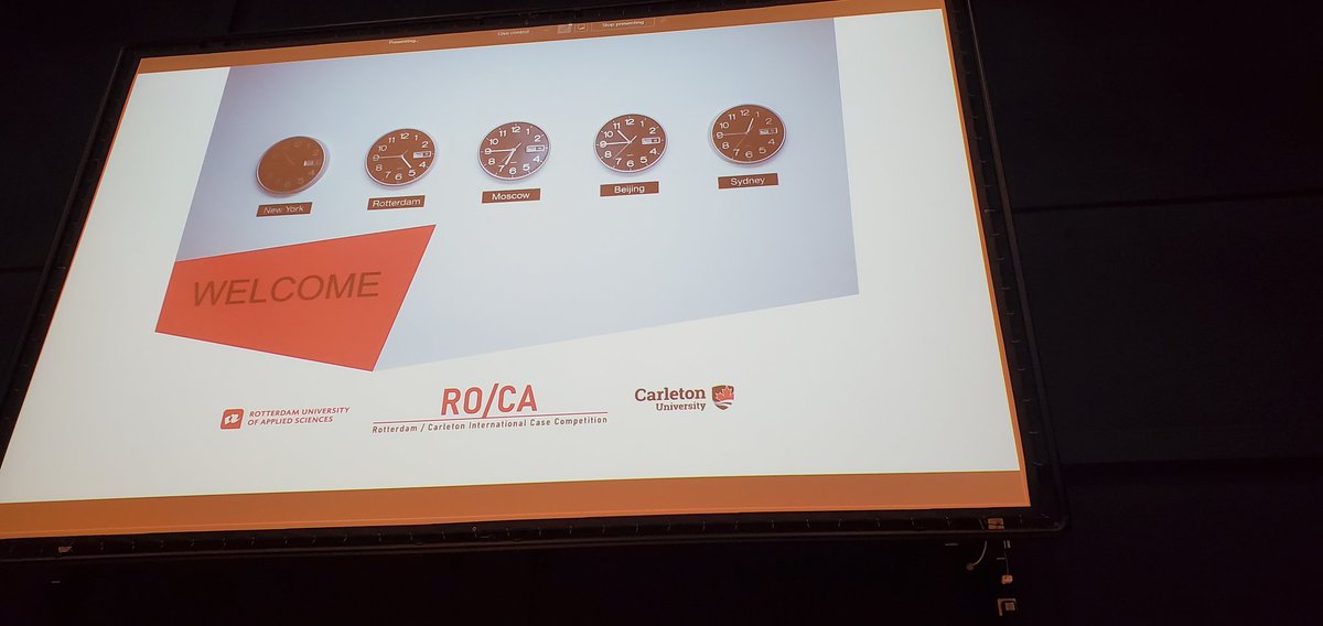 Excited to be at 2022 <a href="/ROCAcompetition/">ROCA Case Competition</a> in person at #Rotterdam with <a href="/Schweitzerls/">Linda Schweitzer, PhD</a> representing <a href="/CarletonU/">Carleton University</a> on the organizing committee. Welcome to the 16 international teams participating this year. Good luck to all and especially to the <a href="/SprottSchool/">Sprott School of Business at Carleton University</a> team coached by <a href="/cpadevin/">Devin Fraser</a>.