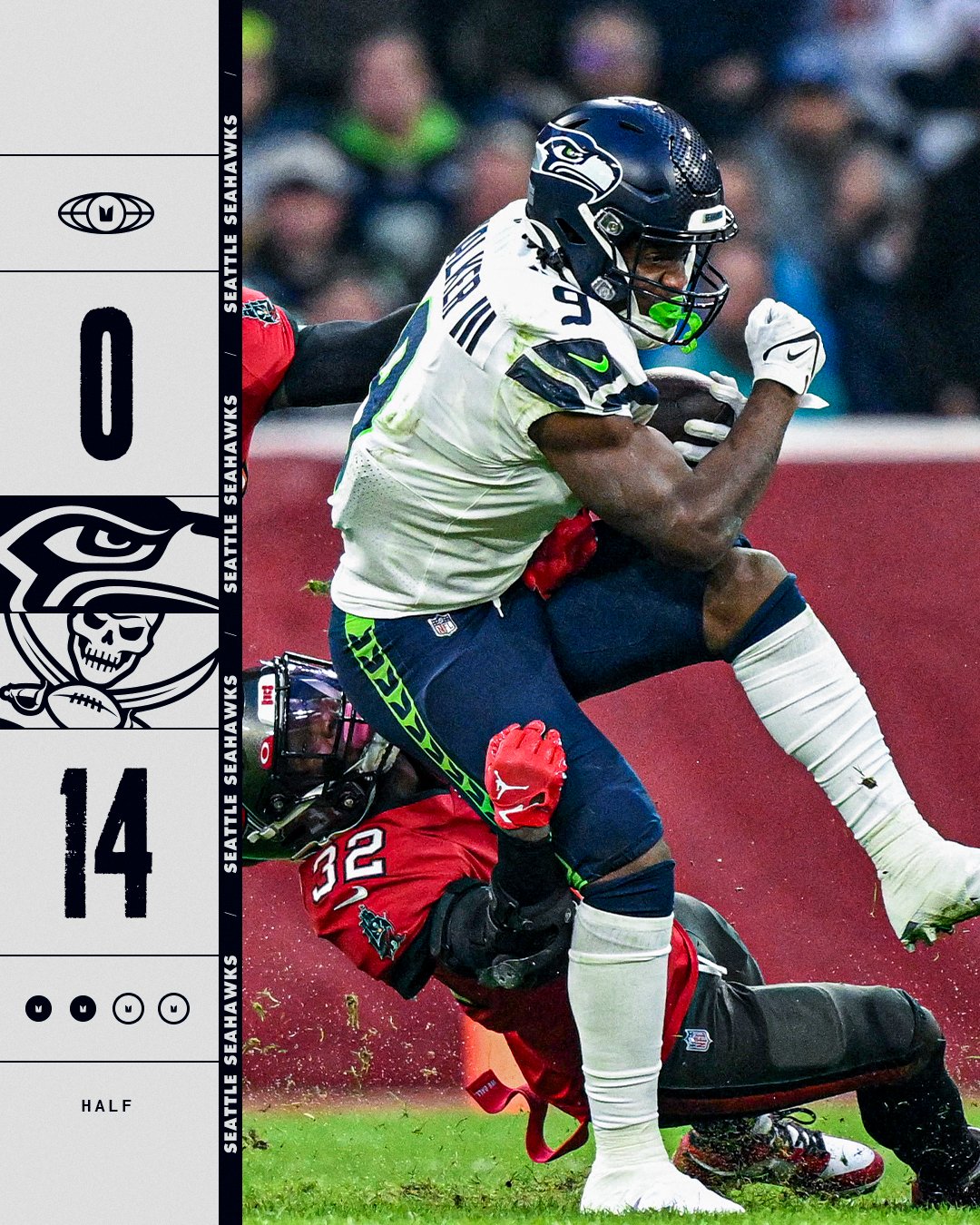 Seattle Seahawks on Twitter: "At the half. https://t.co/HWarogklD1 ...