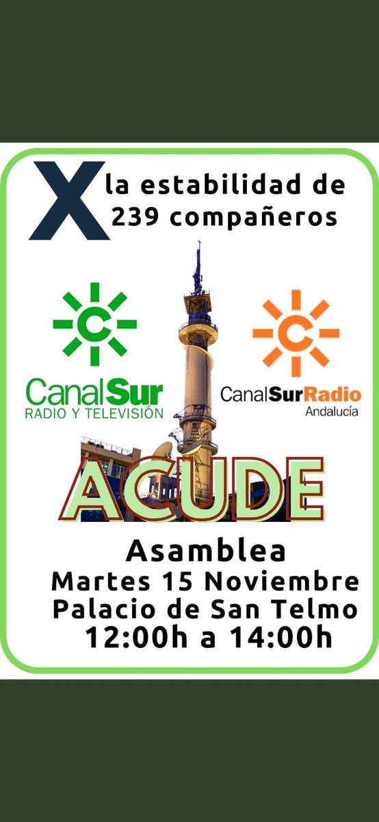 Os esperamos a tod@s #interinos <a href="/temporales/">Temporales Teatrales</a> @FijezaYa ⁦⁦<a href="/fijeza_arauz/">JAVIER ARAUZ #FIJEZAYA</a>⁩  ⁦<a href="/JuanMa_Moreno/">Juanma Moreno</a>⁩  ⁦<a href="/antoniosanz/">Antonio Sanz Cabello</a>⁩ #239niunamenos es lo k nos corresponde por Ley ⁦<a href="/TemporalesSur/">Temporales Canal Sur</a>⁩ ⁦<a href="/ceppt2021/">Coordinadora Estatal de Personal Público Temporal</a>⁩ ⁦<a href="/GMi15f/">Grupo estatal de temporales Mi15F</a>⁩ ⁦<a href="/UnionTTPs/">Trabajadores Temporales Públicos. TTPs</a>⁩