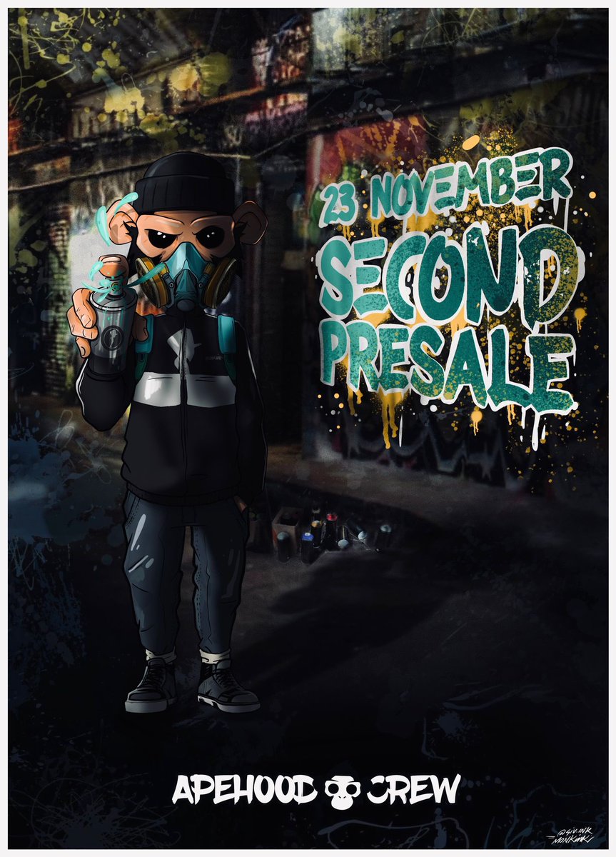 wtfrzv's tweet photo. 🎁 #MultiversX #Giveaway with @ApehoodCrew 🦍

🟡To mark the upcoming mint on November 23th on @FrameItNFT, they offer:
🥇0.33 $EGLD
🥈Free mint
▪️5 WL spots

⚠️Rules:
✔️Follow @ApehoodCrew &amp; me
✔️Like+RT+Tag

⏱48h 

#Giveaways #GiveawayAlert #NFT 
#airdropalert #Airdrop #EGLD https://t.co/E59wn5iK3M
