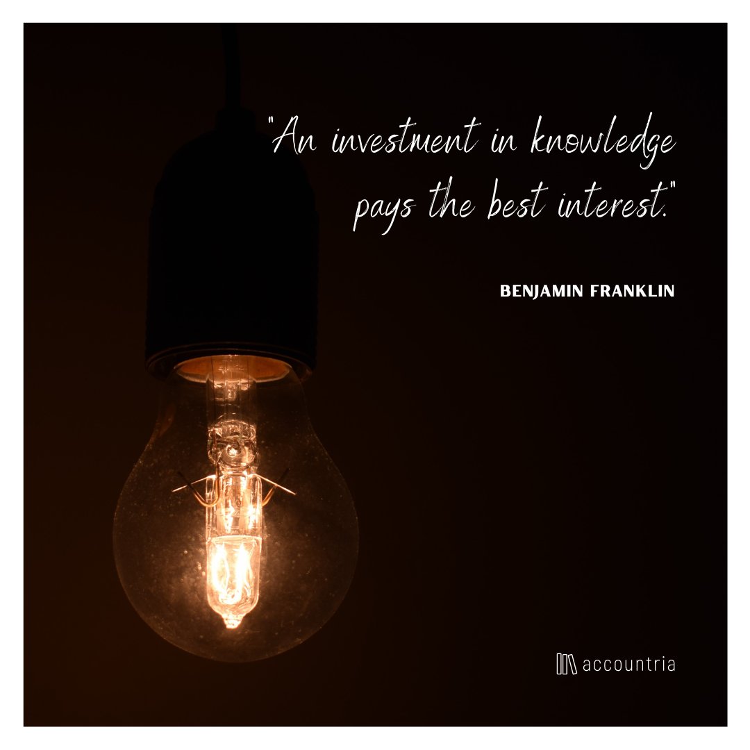 accountric's tweet photo. Knowledge is power! 🧠 #CPAfirm #incometax #smeaccounting #income #cpa #bookkeeping #finance #accounting #smallbusiness #accountinghub #invoicemaker #onlinestore #management #business #startup https://t.co/l8Z3LDILI3
