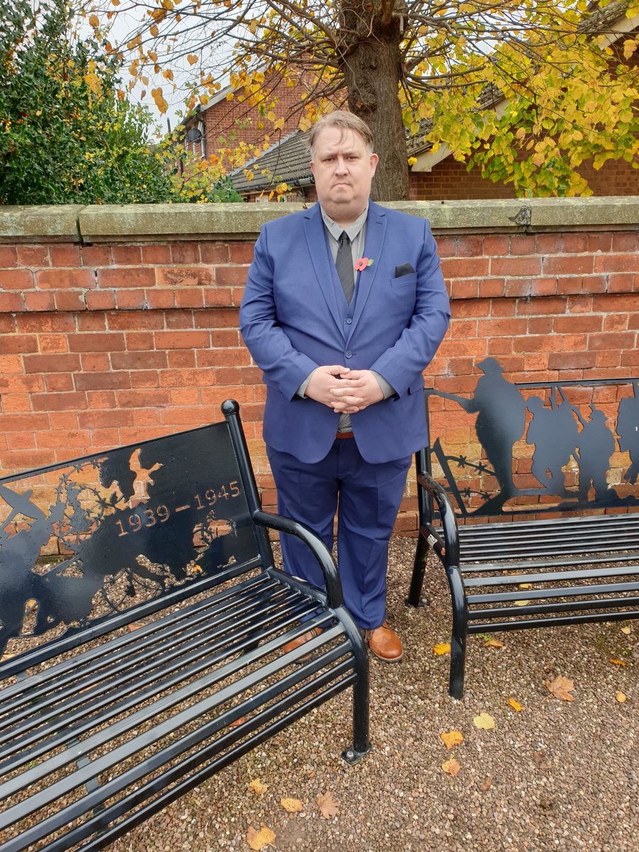 'We will remember them.'

I was proud to do the homage at today's #RemembranceSunday service in #Barwell, as Vice Chair of <a href="/Barwell_PC/">Barwell Parish Council</a>.
It was great to see such a wonderful turnout. 
Many thanks to all who played a role in the occasion.