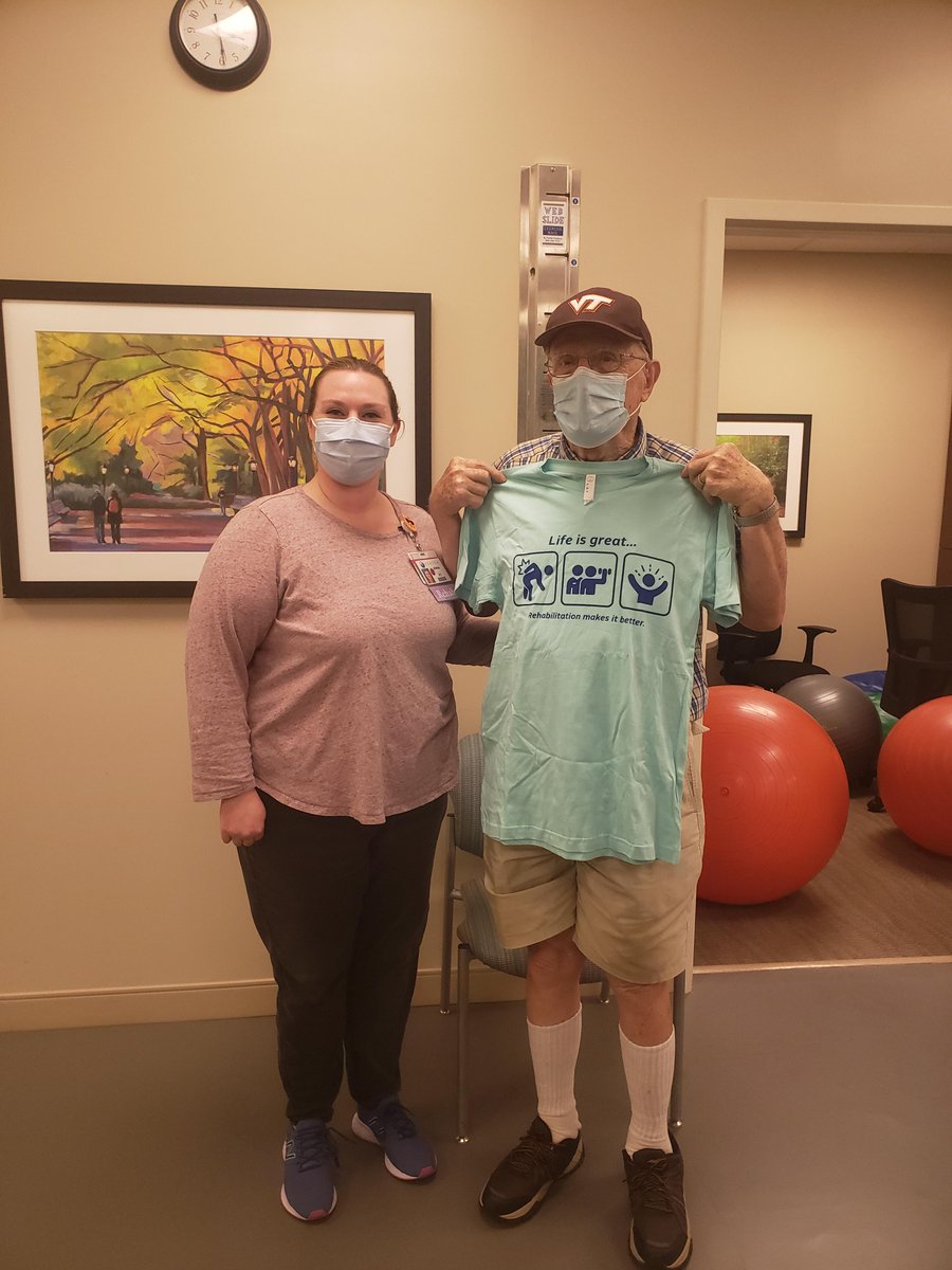 CentraRehab's tweet photo. 🌟Check out this shout-out for our Farmville Team!  

👉"I have received excellent instructions and exercises that have improved my function in everyday activities.  I know now how different muscles and bone structures work together!" M. Scott, Farmville https://t.co/fjOHqpzL96