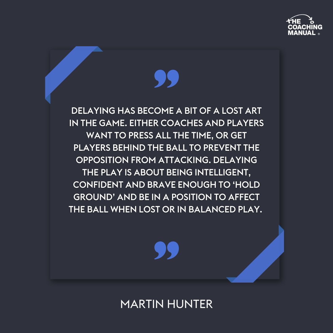 Defending Principles of Play Guide 📁

Recovery and Delay - Delay ⚽️

ACCESS: ow.ly/pIsw50LBbQY