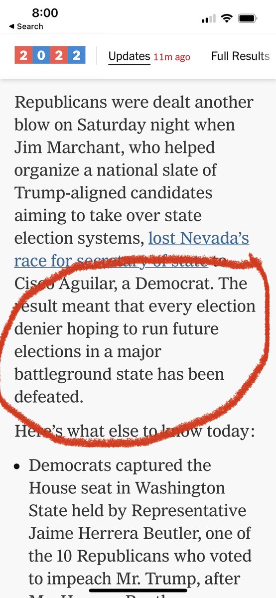 Crisis averted… That is the underlying massive win of 2022.