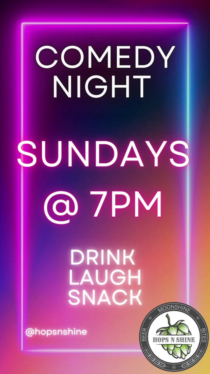 #delrayva #alexandriava #dmv comedy fans can enjoy a new lineup of stand-ups every Sunday at 7pm! 3410 Mount Vernon Ave
