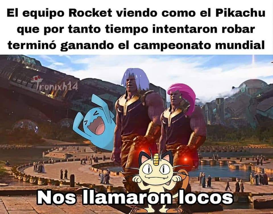 HiAnime123's tweet photo. Que grandes que son. #TeamRocket #Pokemon https://t.co/HMXqygBDFO