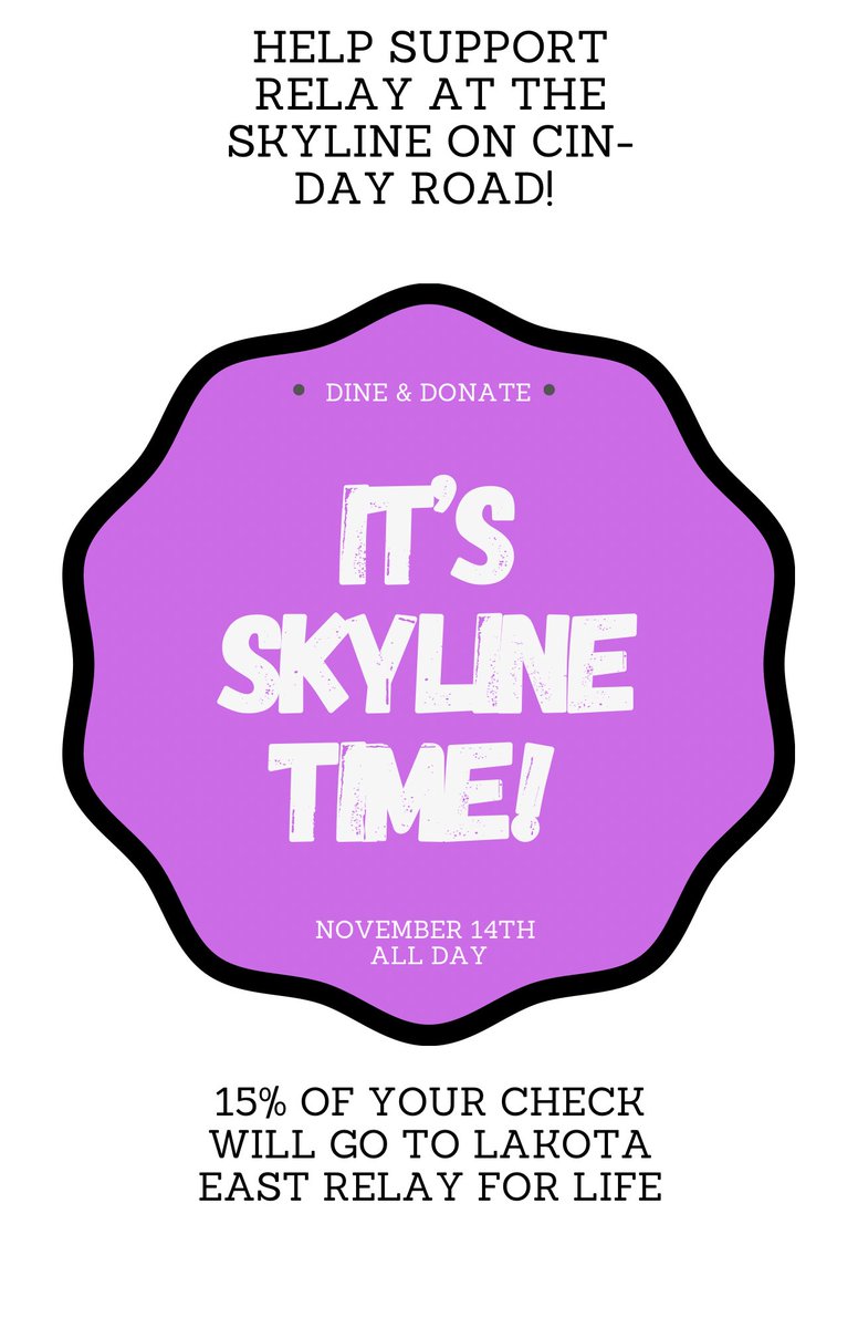 see everyone tomorrow! make sure to mention relay whether you’re dining in or taking it to go!