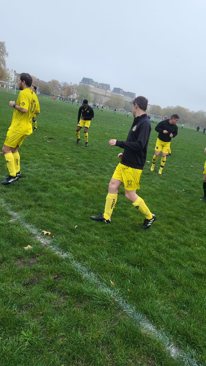 B team rough out their first win today vs <a href="/ClaphamCommonFC/">Clapham Common F.C.</a> 4-2 
Starting with 9 men and finishing with just the 10. Was always going to be a battle in the long grass but we pushed ahead early and scored some lovely goals. Good luck <a href="/ClaphamCommonFC/">Clapham Common F.C.</a>
