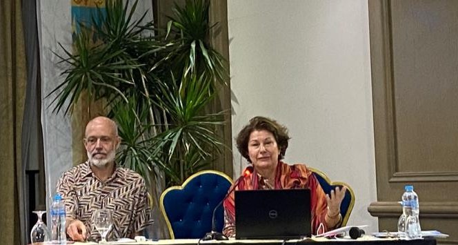 RhodaClimate's tweet photo. Reflecting and strategising on advancing #justtransition for workers, livelihoods and communities. A great day spent with the global trade union movement @ituc @ituc_africa #COP27 https://t.co/6fKX3GXf1l