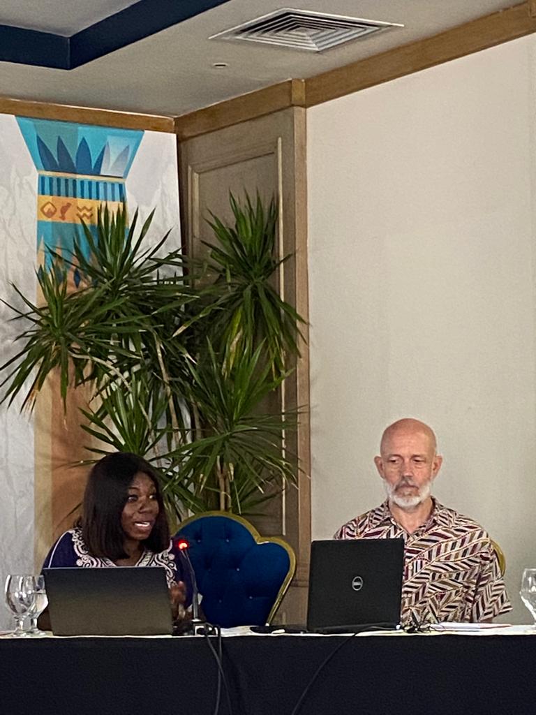 RhodaClimate's tweet photo. Reflecting and strategising on advancing #justtransition for workers, livelihoods and communities. A great day spent with the global trade union movement @ituc @ituc_africa #COP27 https://t.co/6fKX3GXf1l