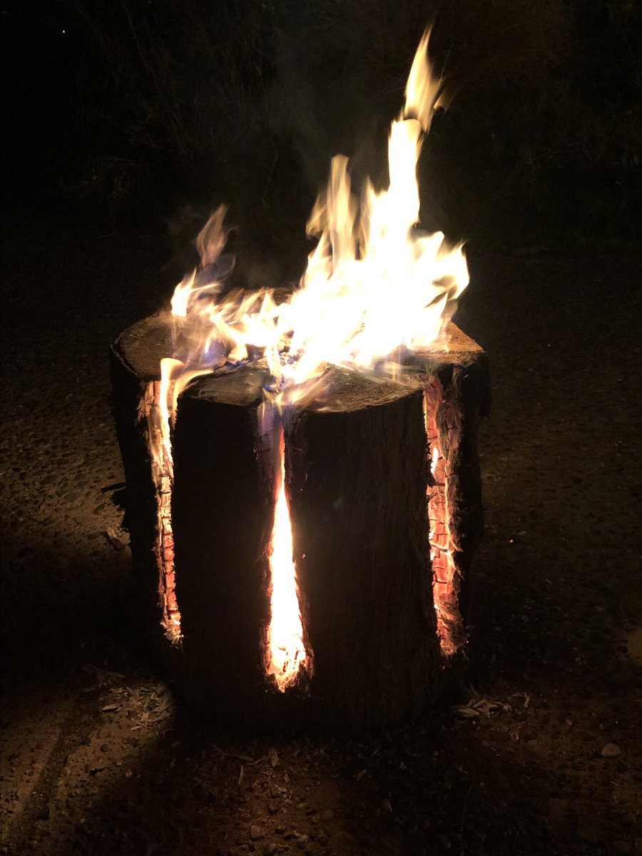 DutchessAbroad's tweet photo. #Artwalk #Georgetown #Equinox #studios #bigbluebuilding #alternativeartspace #inSeattle #clowns #staged #performance #logsonfire #stoneyard #blacksmith https://t.co/ZLItDd06M9