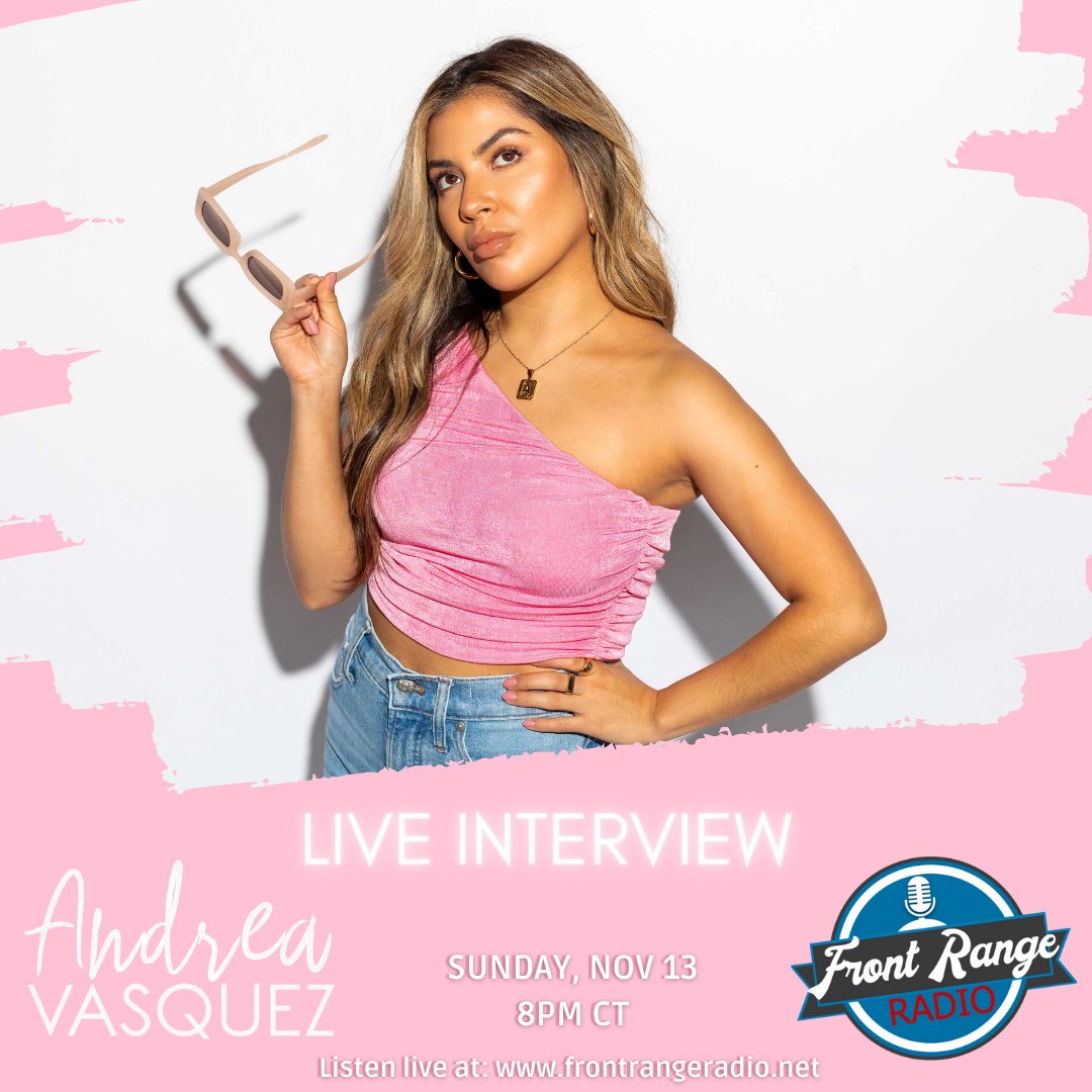 Tonight 9pm ET my scheduled guest is <a href="/dreavasquez/">Andrea Vasquez</a> plus I will have music from @chasingkites1, <a href="/thehrbofficial/">The Heartland Roots Band</a>, <a href="/TheCurseOfKK/">The Curse of K.K. Hammond</a> and more. 

frontrangeradio.net