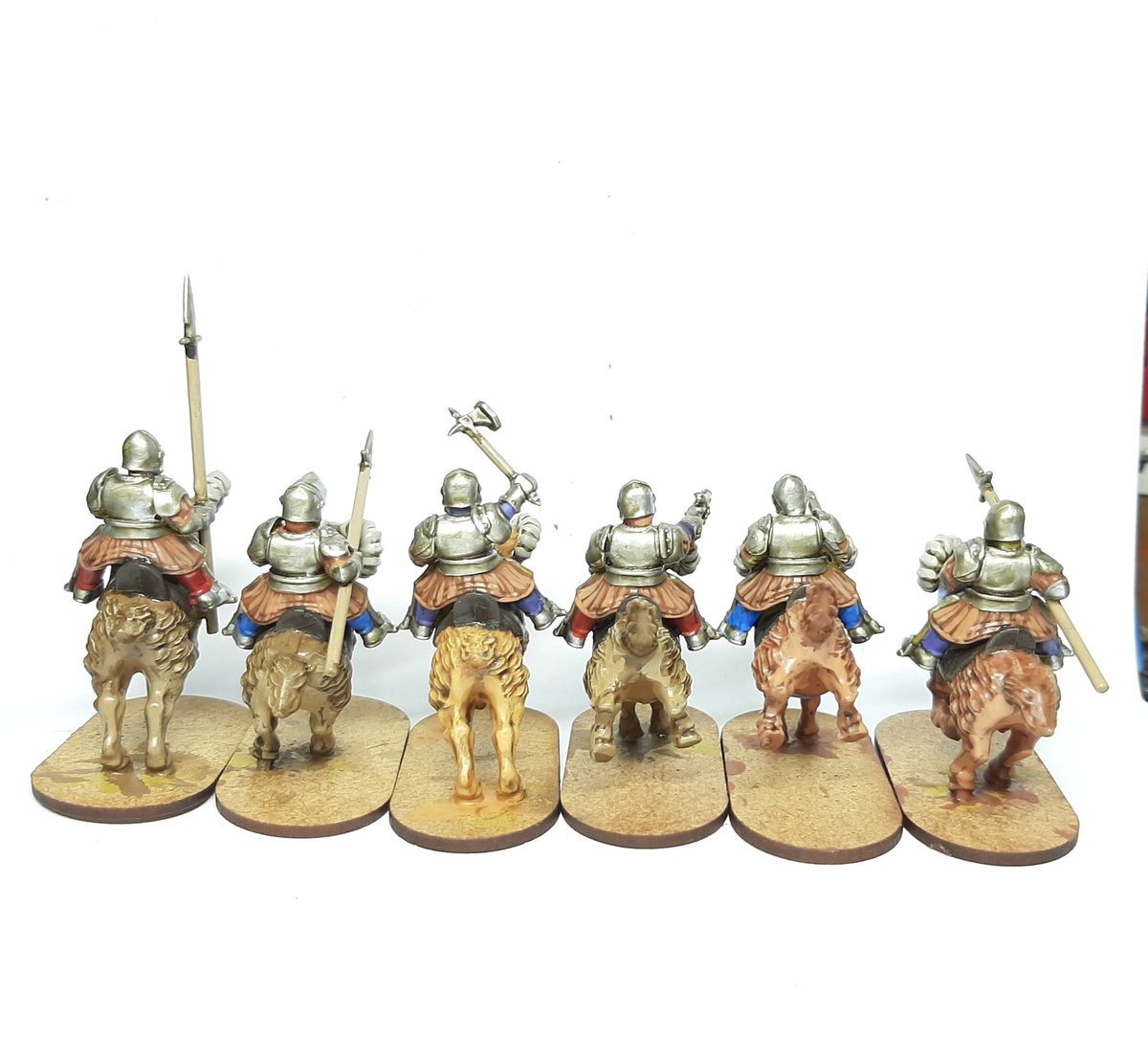 Kennomeat's tweet photo. A quickish job on the Rambukk Raiders   
#DragonRampant 
@FireforgeGames https://t.co/do43TSEOjc