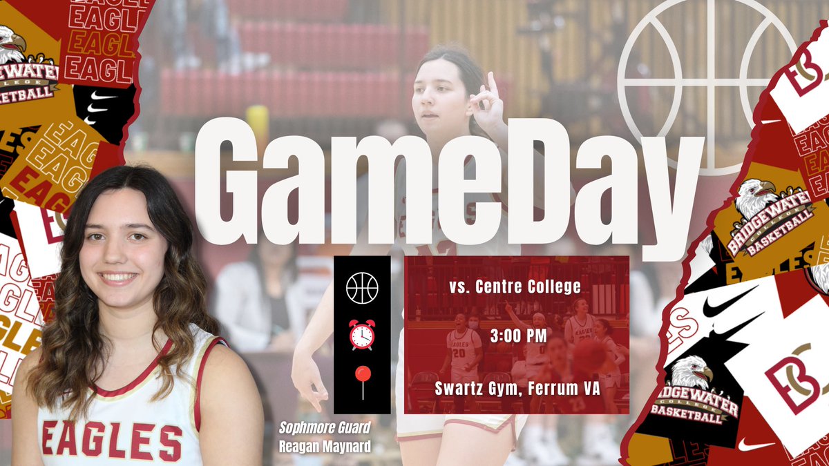 Tournament game day number ✌️ Your eagles face Centre College Colonels today at 3 PM. Click the link in our bio to tune in and watch! 🔥