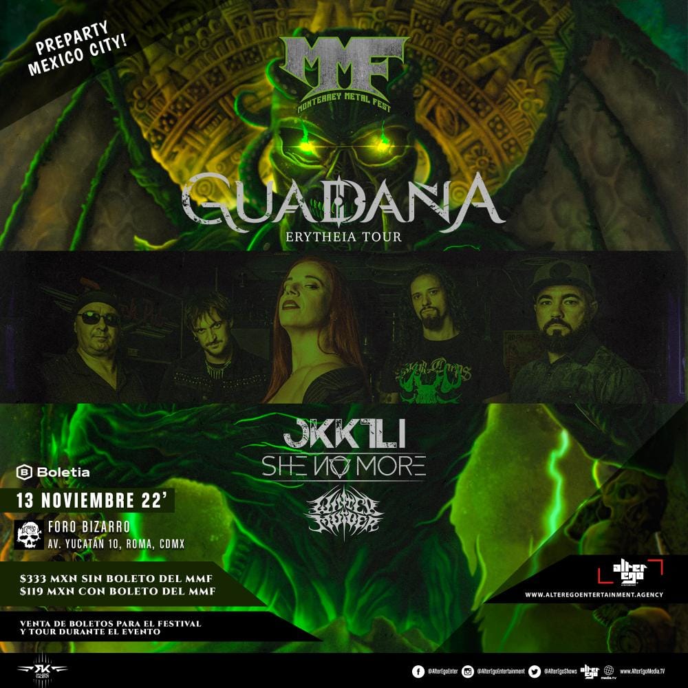 ElBlastBeat's tweet photo. Shows para hoy, 13 de noviembre
- @warbringerband, #Vaffen e @ixdthrash en #ZombieDinerInsurgentes. #HellfireProductions
- Pre-party #MonterreyMetalFest: #Guadaña, #Okktli, #SheNoMore y #WinterMurder en @BizarroCafe. @AlterEgoShows
A cuál asistirán?
#StayBlast
#BlastBeat105 https://t.co/C6lYIdpCH2