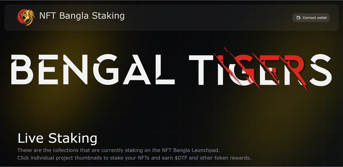 protheonlabs's tweet image. 🚨 LIVE STAKING 
🐱@fcked_catz 
🐮@moodoonft 
🤖@AIBitbots 
🐅 @nftbangla 
Link: stake.nftbangla.com