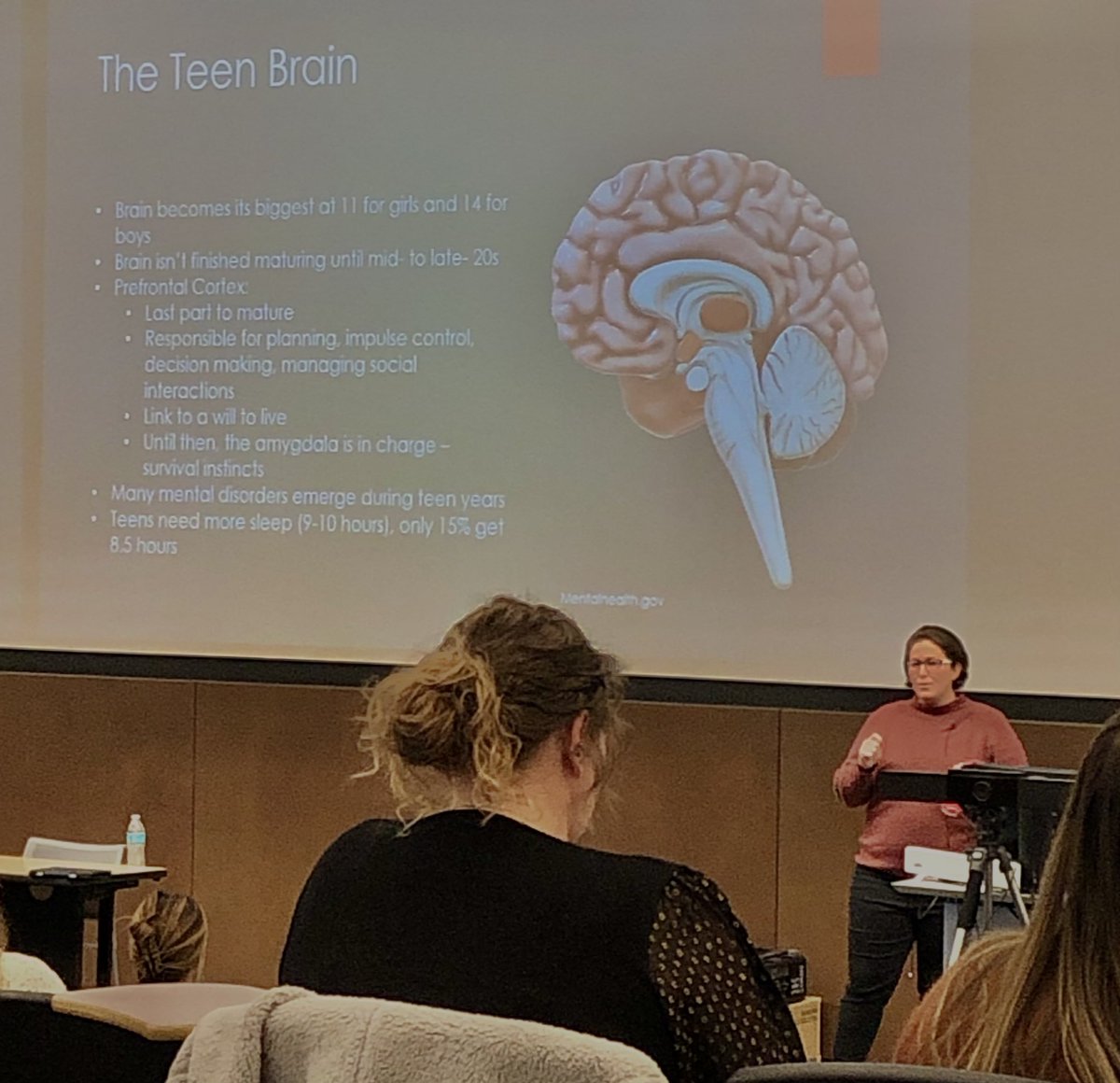 “In 2020, there was 1 death by suicide every 11 minutes.” That means, during an 8hr work day, nearly 44 people take their own life. Wow. #MentalHealthMatters <a href="/KansasATS/">Kansas Athletic Trainers' Society</a> <a href="/emporiastate/">Emporia State Univ.</a> <a href="/ESU_HPER/">HPER</a> <a href="/TTC_ESU/">@TTC-ESU</a>
