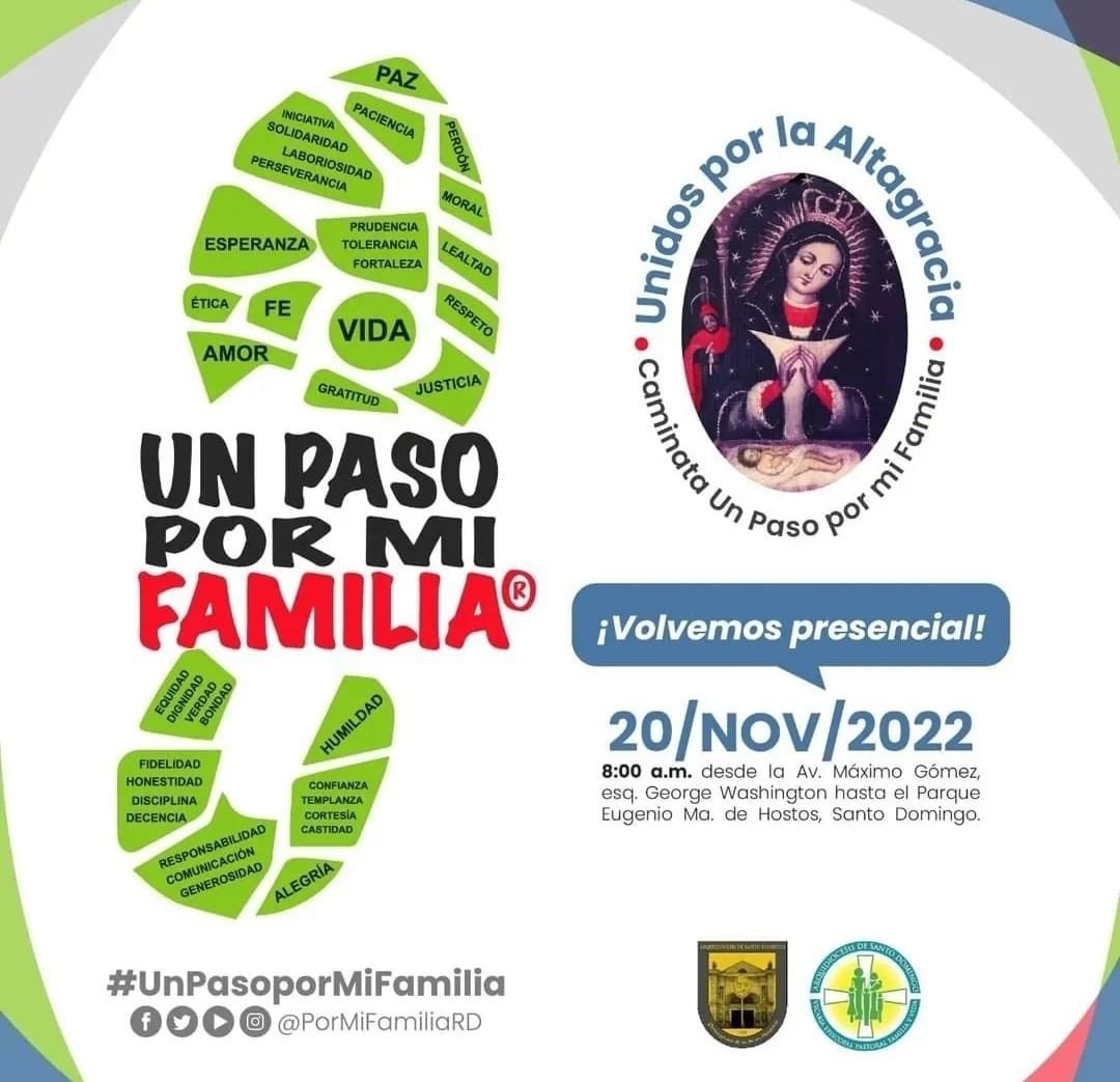 Yo camino por la vida junto a mi familia. #UnPasoporMiFamilia