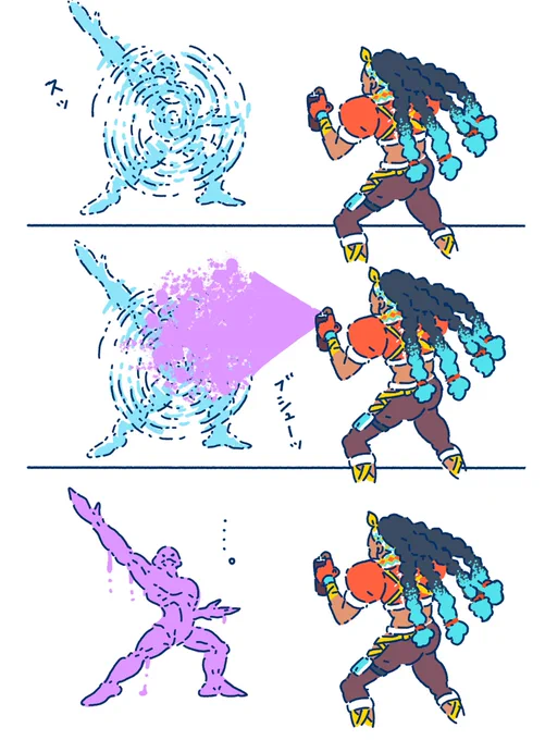 TWELVE VS Kimberly
#SF6 #StreetFighter  #格ゲーキャラ描こうぜ 