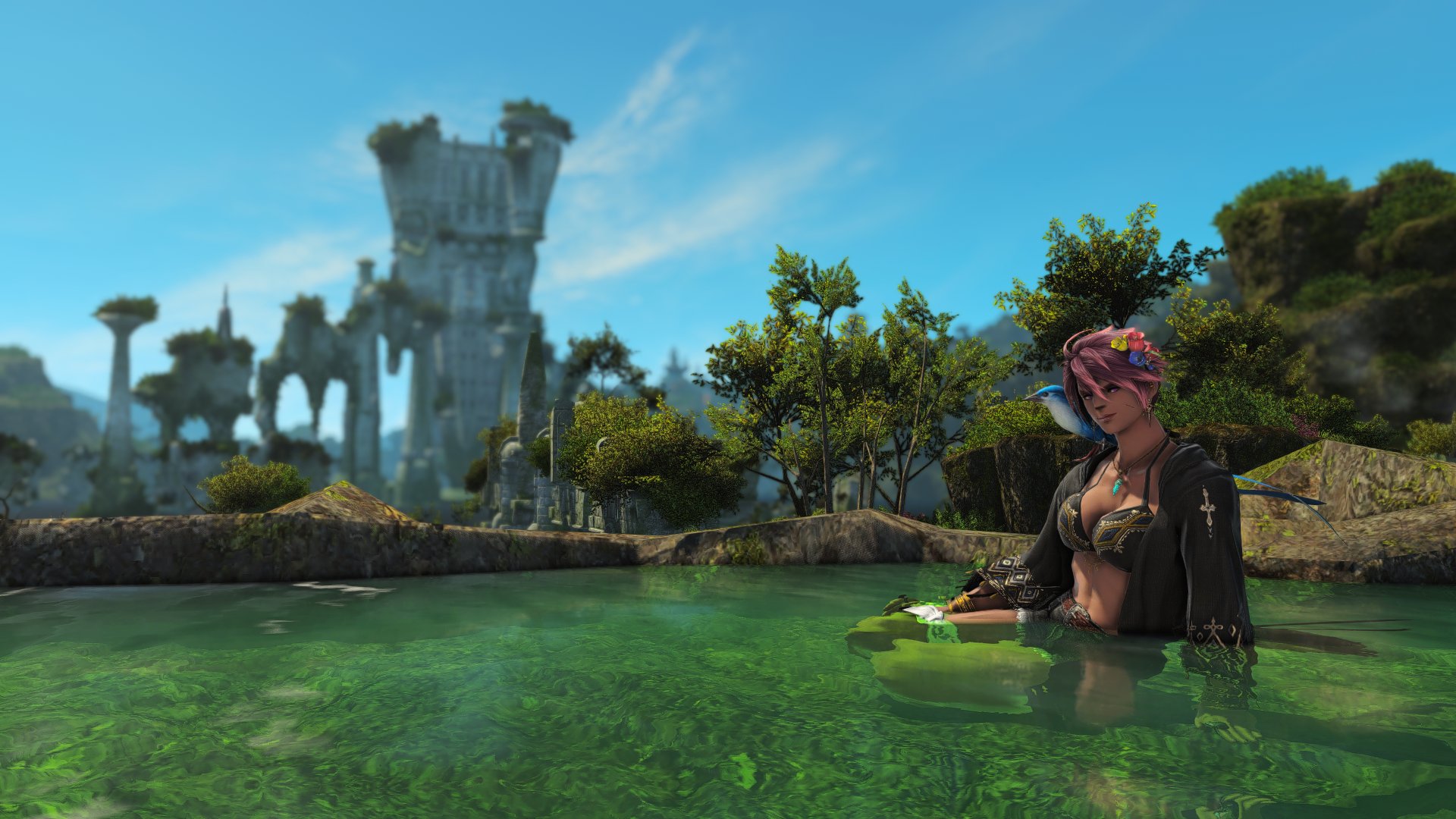 an_tweeting_git on Twitter "RoevemberXIV Day 13 Bronze (Lake) The hot springs at Camp Bronze