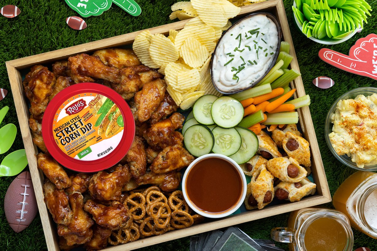 Step up your game by putting out Rojo’s® Street Corn Dip.