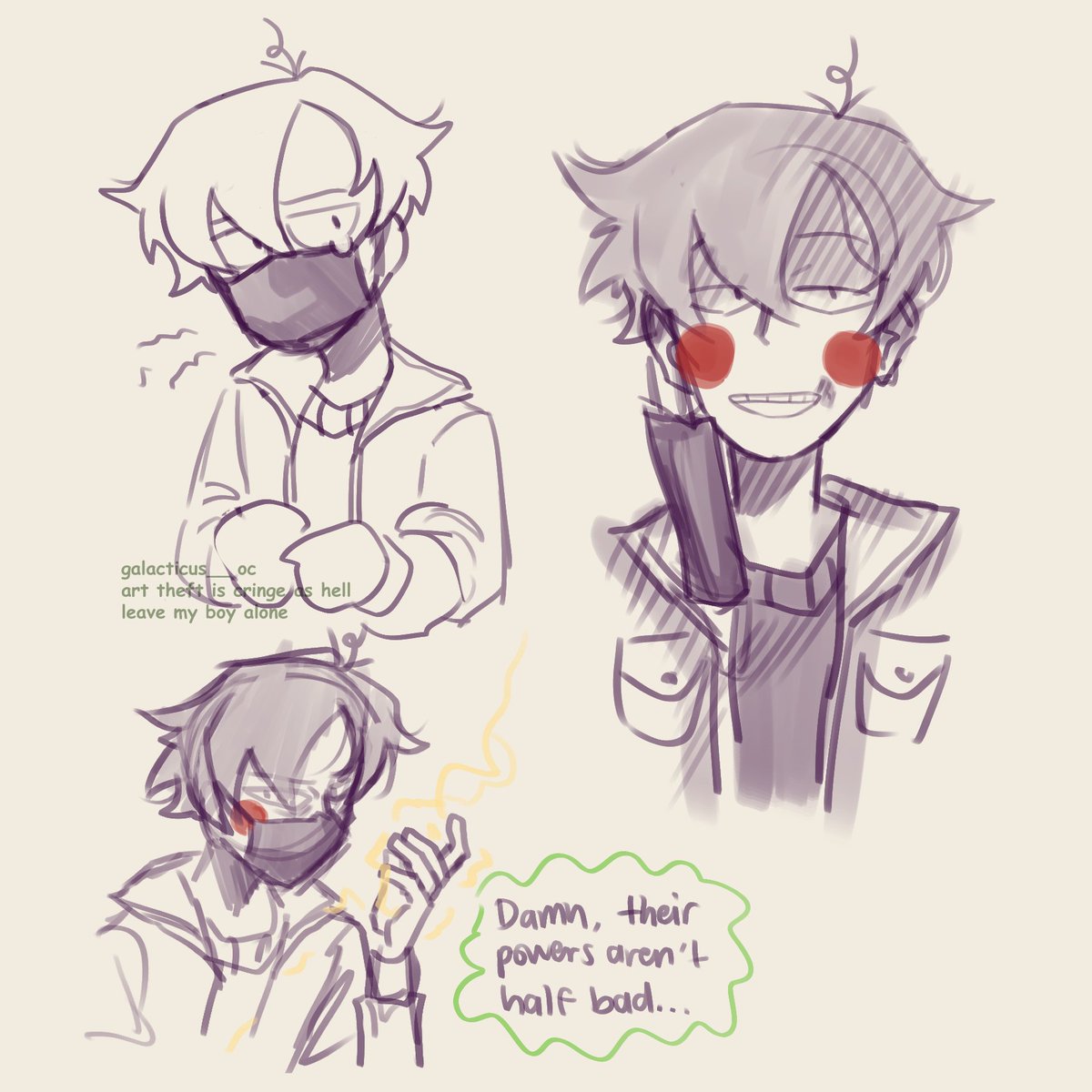 galacticusmoved's tweet photo. more jiro doodles : dimple takeover edition! 👻

[ #mp100 #mobpsycho100 #OC  ] https://t.co/Ec1Ll3lbr7