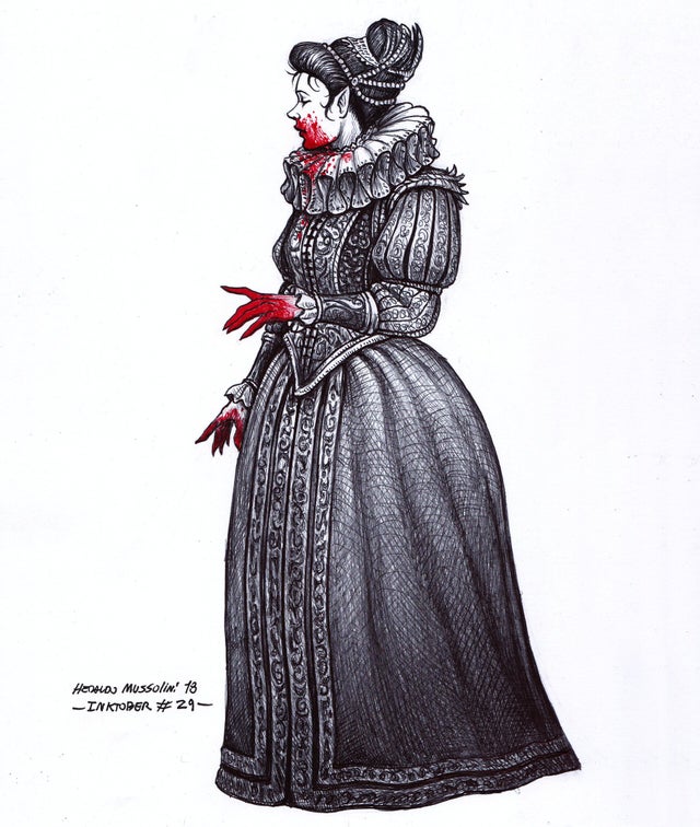 「Vampire by Heraldo Mussolini 」|Benのイラスト